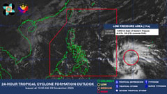LPA near Palau likely to become tropical depression—PAGASA