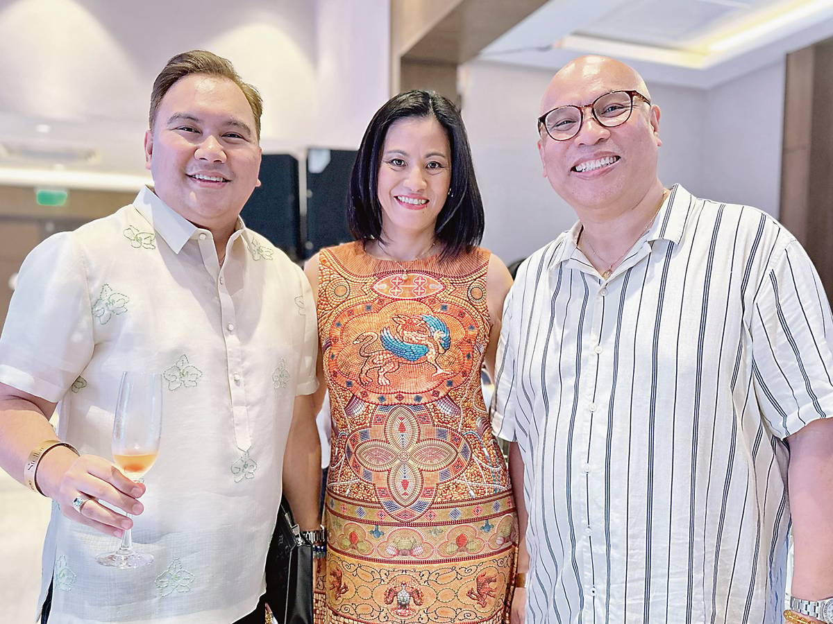 Christian Pasumbal, Marissa Salonga-Tionko and Emil Sitjar.