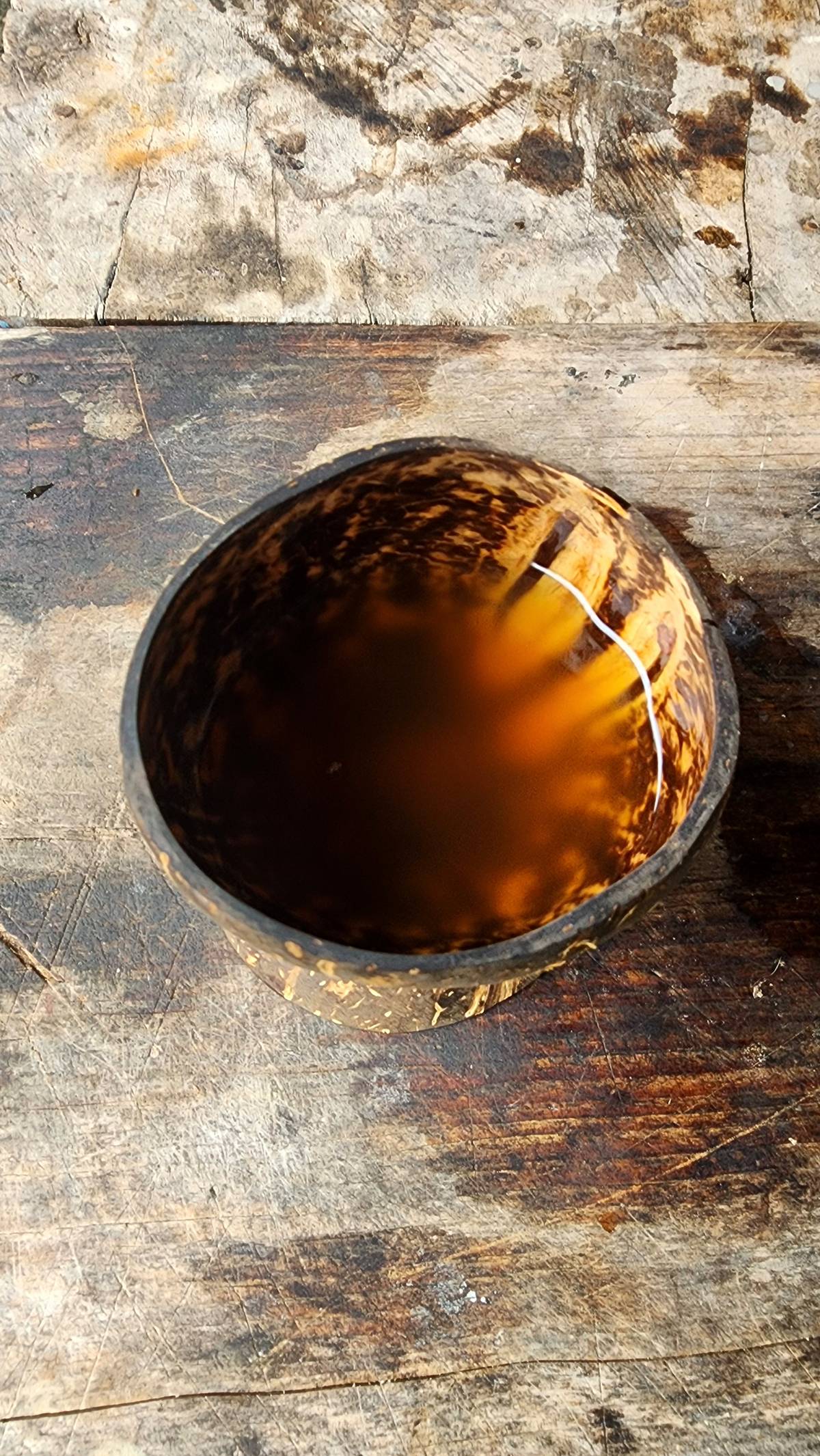 The bayah or rice wine, consumed during the baki and inum rituals as well as in gatherings and celebrations.