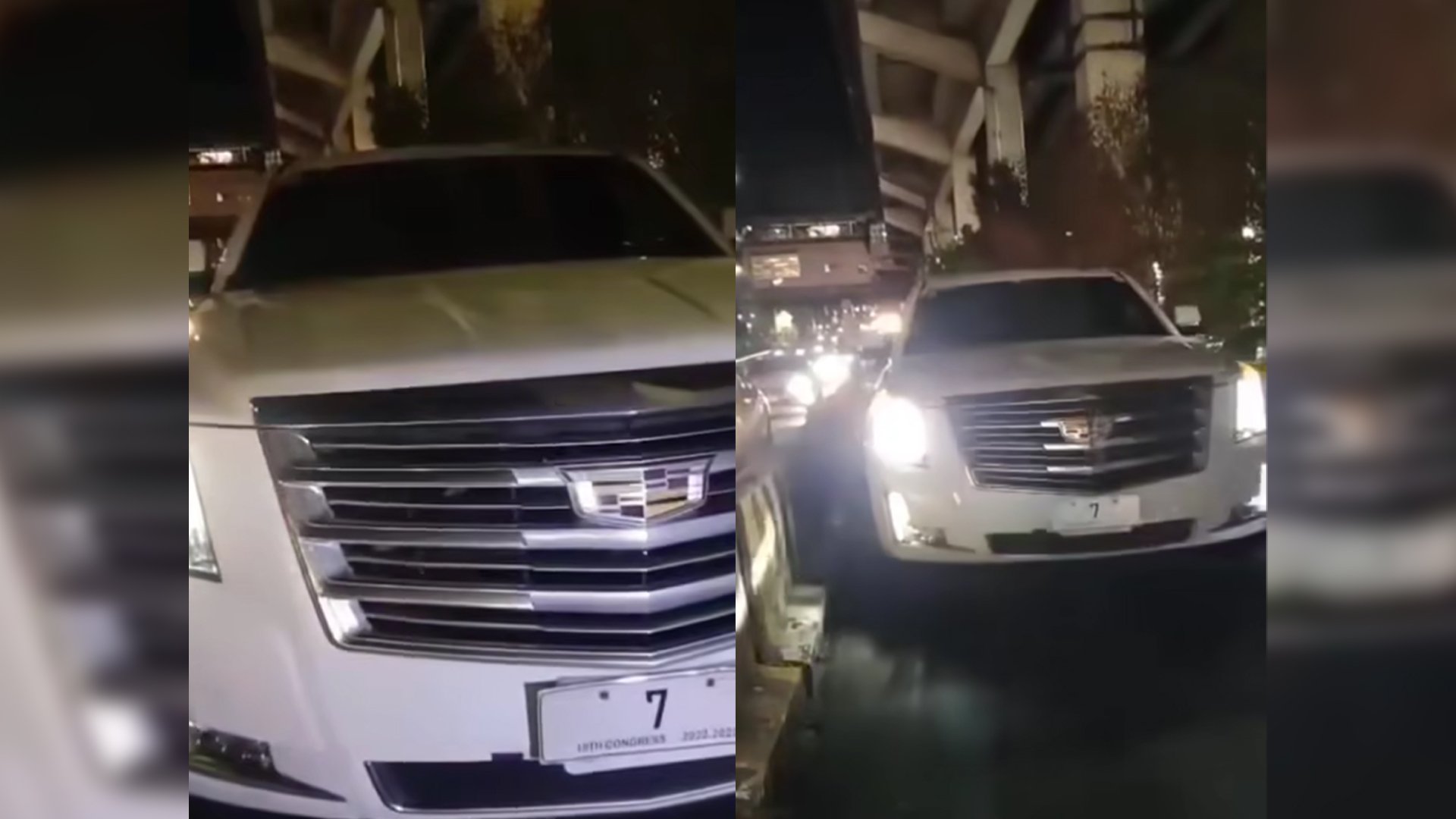 Viral SUV bearing Senate plate hunt on