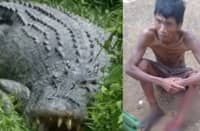 The victim of the crocodile attack on Sunday in Sitio Bukid Bukid, Barangay Rio Tuba, Bataraza, Palawan. Authorities are yet to find out his name, as he is hearing and speech impaired.