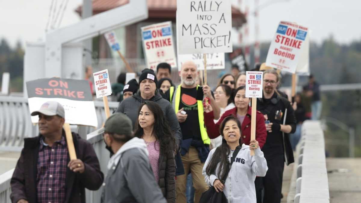 Striking Boeing workers eye latest offer vote
