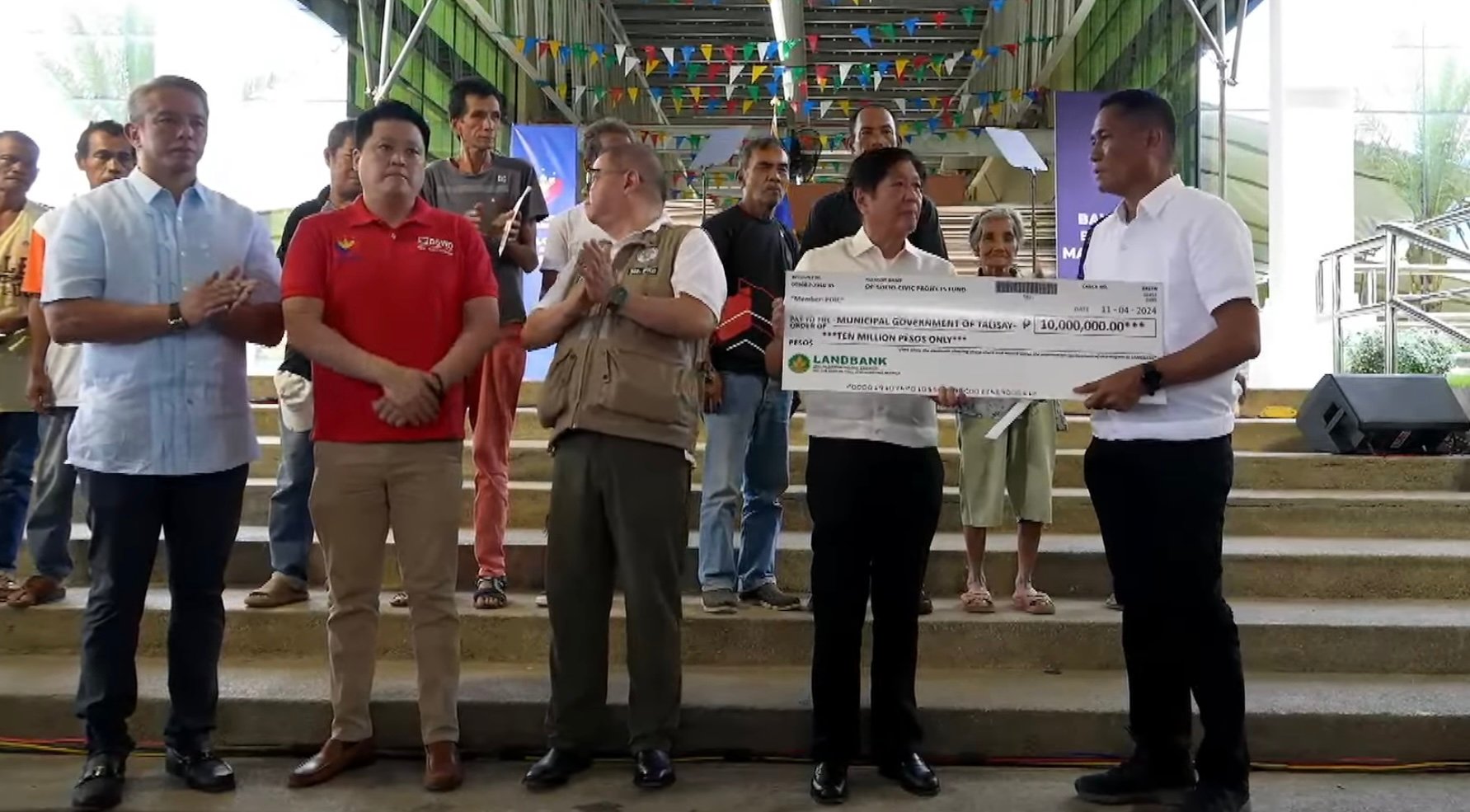 Six Batangas municipalities receive P10-M aid for Kristine recovery