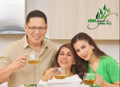Alex Gonzaga and parents endorse wellness tea