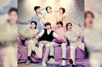 BTS wall for fans.