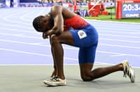 Noah Lyles fails to win the world male track athlete of the year award despite winning the gold medal in the men’s 100-meter run of the Paris Olympics.