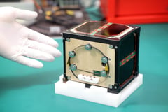World’s first wooden satellite launched into space