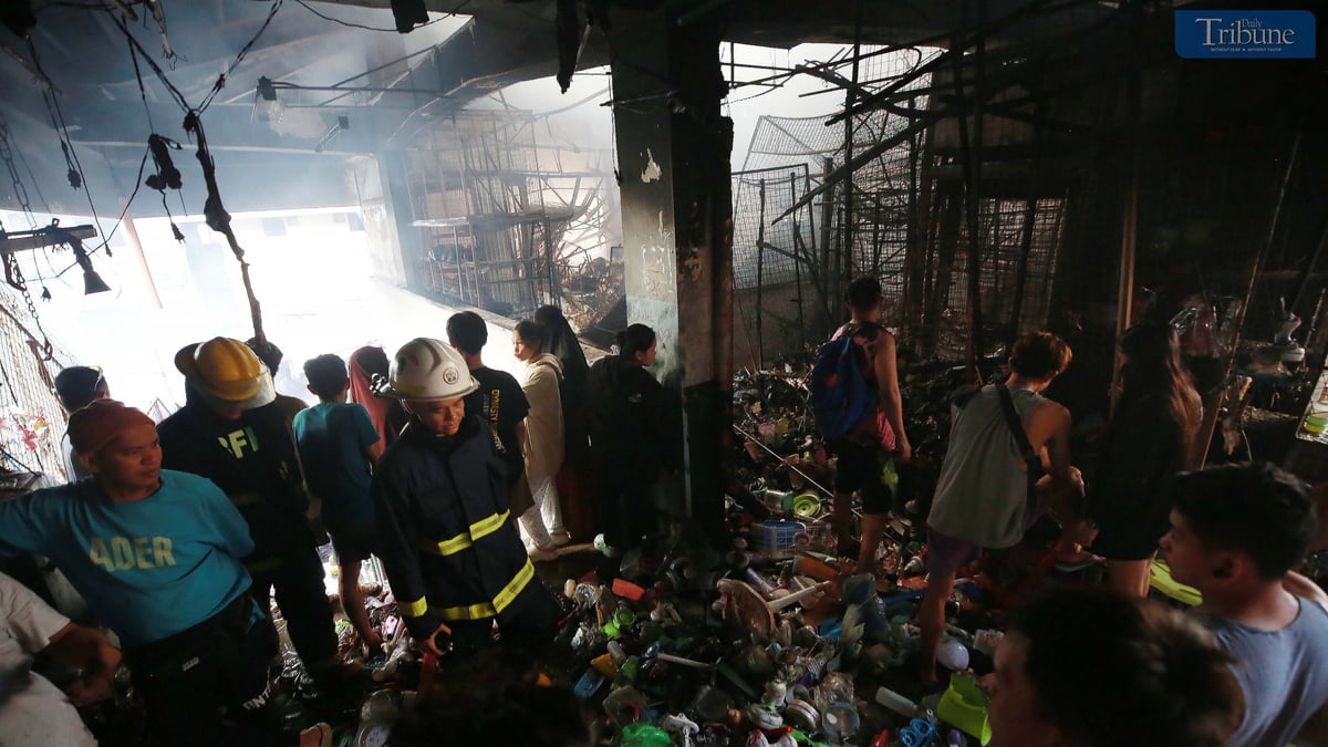 Second-alarm fire hits Quezon City’s Commonwealth Market