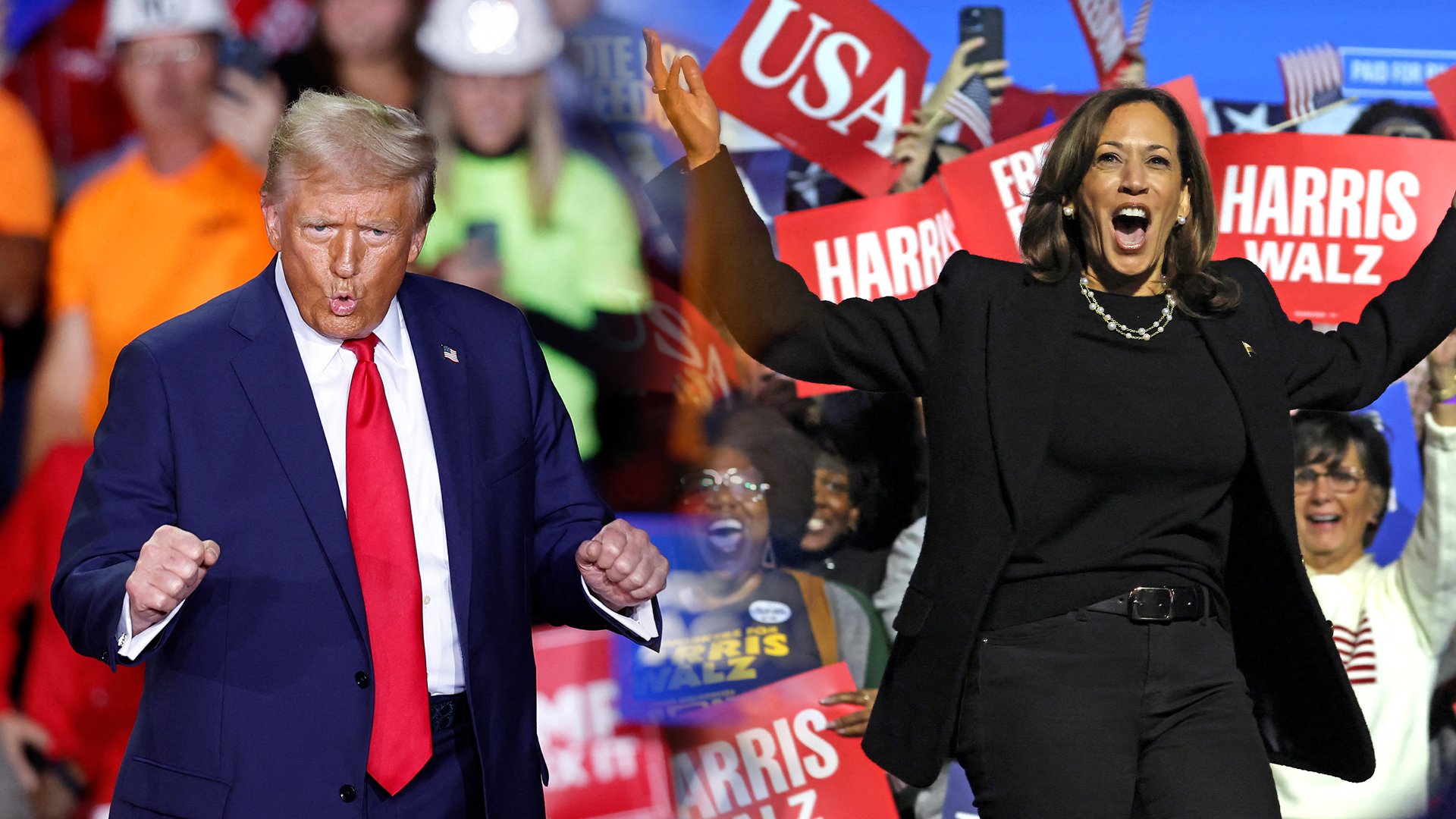 America decides future: Trump stakes legacy against Harris’ vision of renewal
