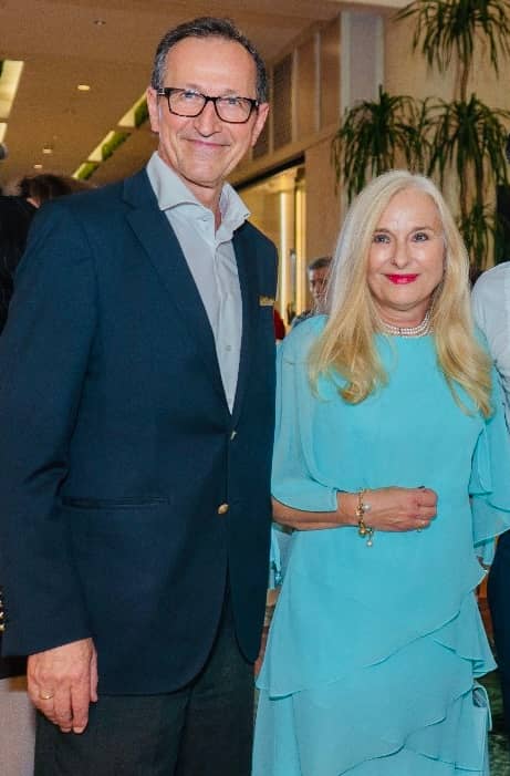 Austrian Ambassador Johann Brieger and Madame Roswitha Brieger.
