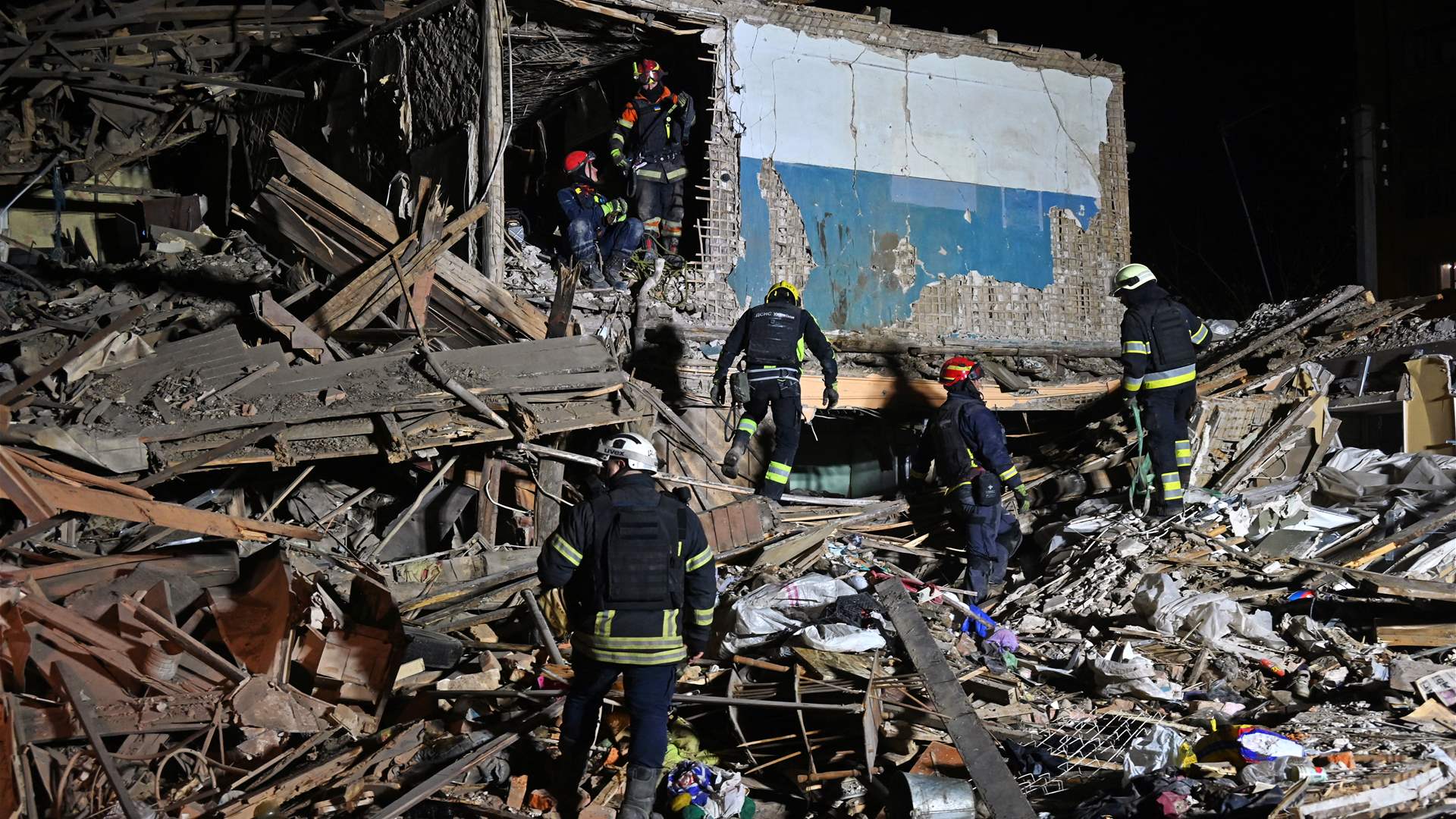 Russian strike kills six, wounds nine in Ukraine’s Zaporizhzhia