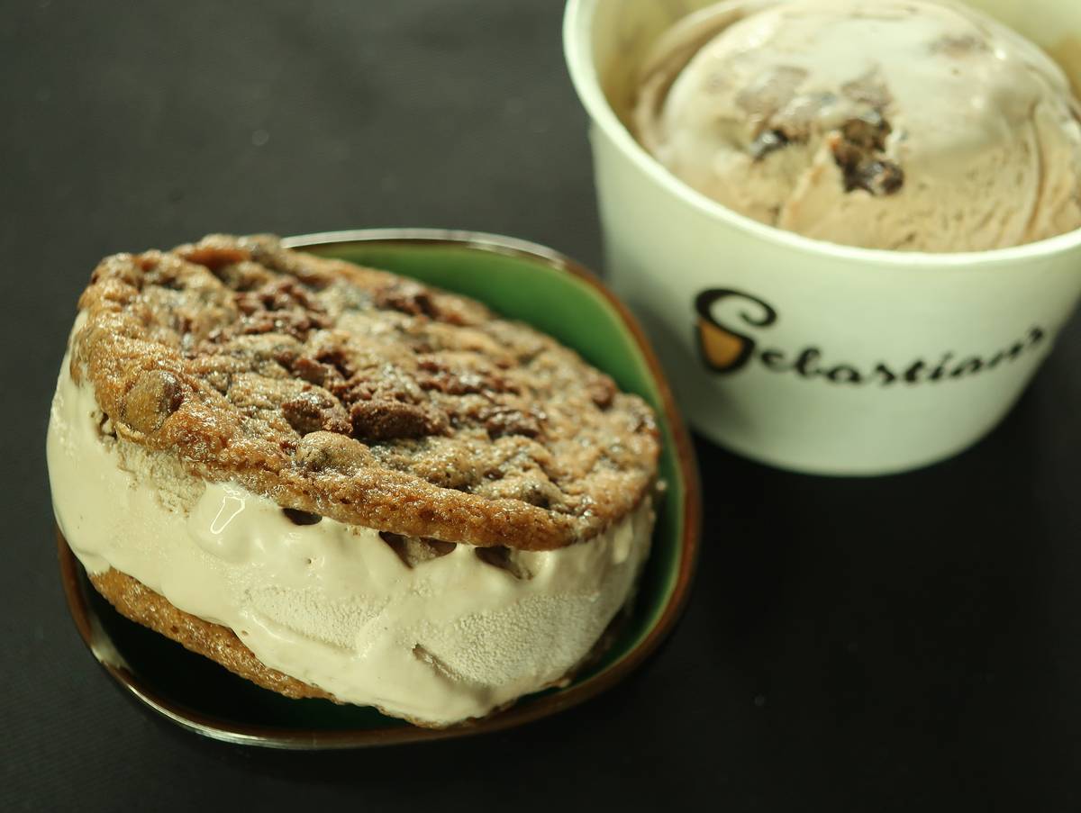 Milo Chocolate Chip Chilly Burger and Cookie Dough.