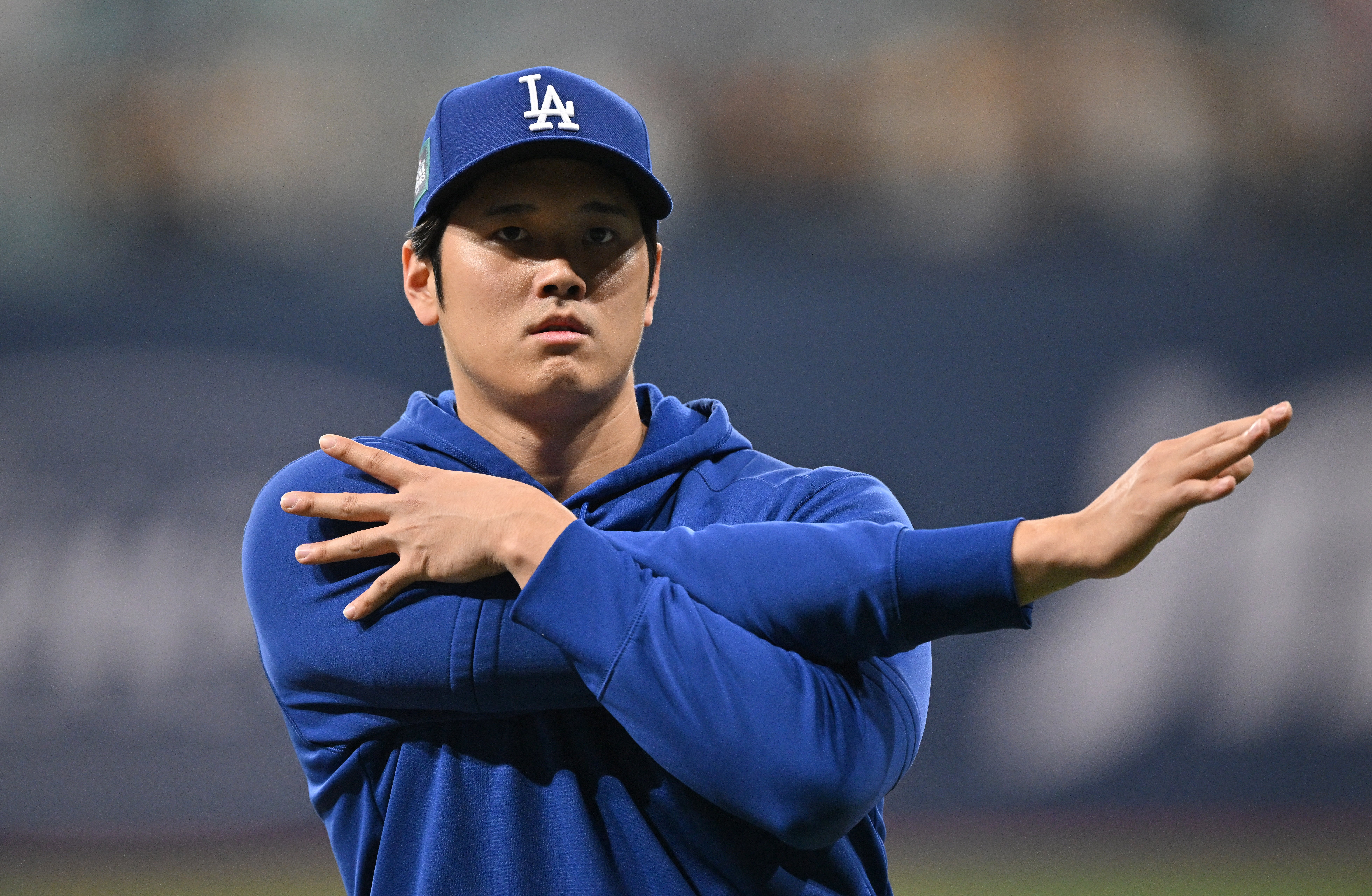 Shohei Ohtani of the Los Angeles Dodgers is now recovering after undergoing surgery to treat the dislocated left shoulder that he sustained during Game 2 of the World Series.