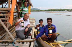 Small lamps, big potential: One Meralco Foundation empowers Capiz fisherfolks with solar lights