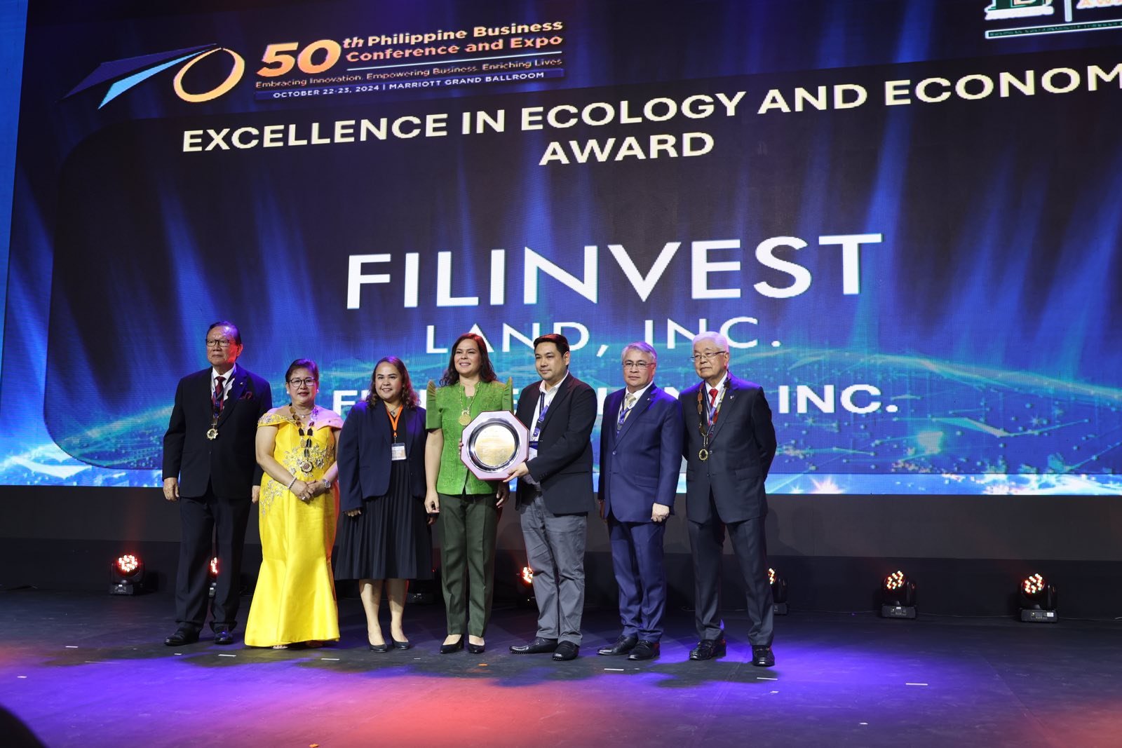 Filinvest Land sets the standard in Sustainability with 2024 Excellence in Ecology and Economy Award