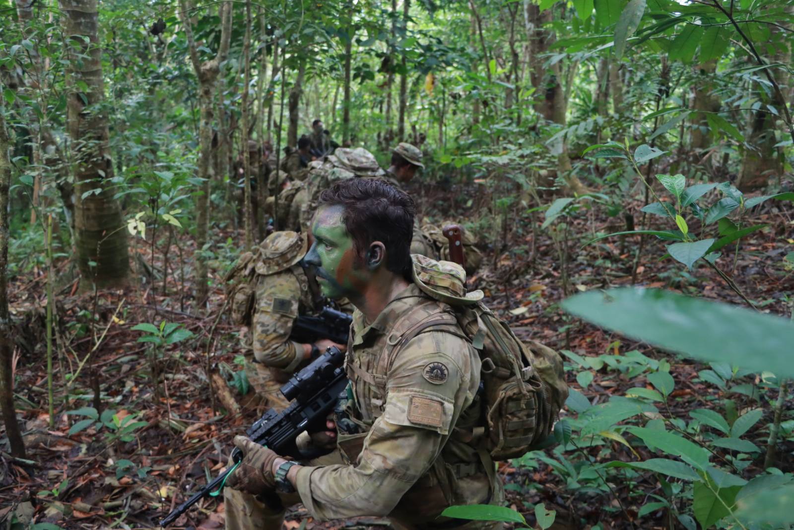 Phl, Australian armies hold jungle survival, combat tracking drills