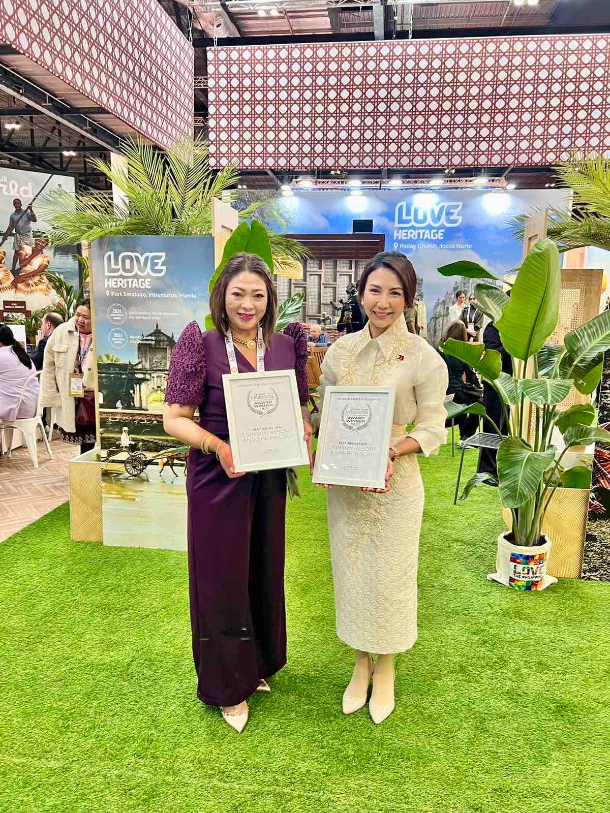 Crimson Hotels & Resorts in Mactan and Boracay Win Condé Nast Johansens Awards for Excellence