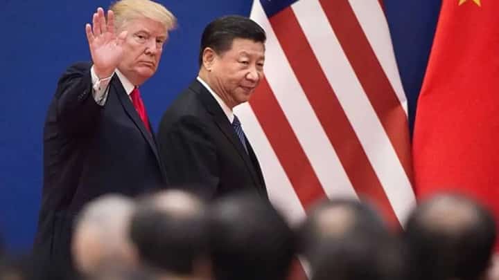 (FILE PHOTO) Xi Jinping and Donald Trump have previously met four times, with the former US president touting their ‘very strong relationship’.
