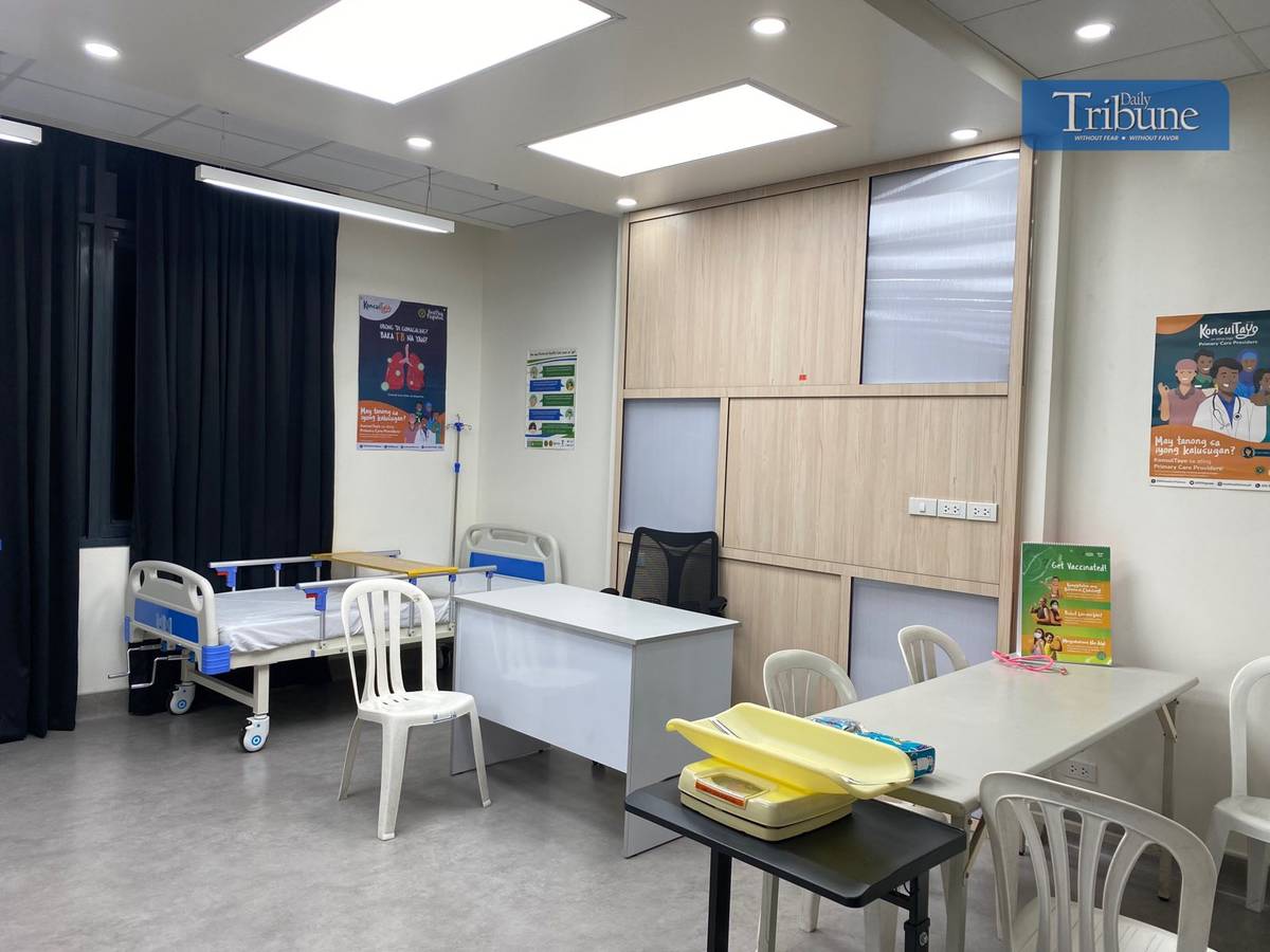 A simulation room of a rural health center