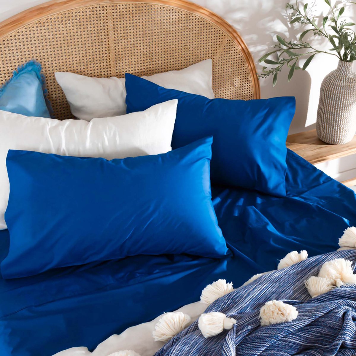 Silk beddings.