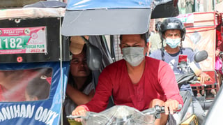 FILE: Some people have begun wearing face masks again amid the rise in Covid cases.