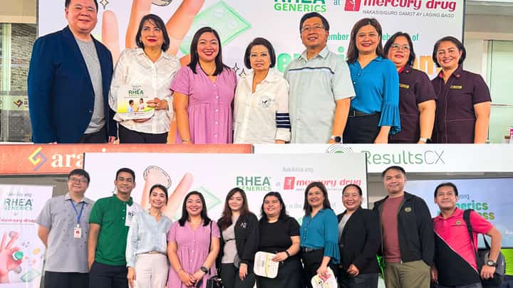 Generics Awareness Month 2024 event, Rhea Generics partnered with the Department of Health and Mercury Drug to provide high-quality and affordable healthcare solutions.