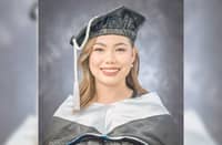 ‘Yolanda’ survivor and SM scholar Welen Balbuena now holds a master’s degree in management.