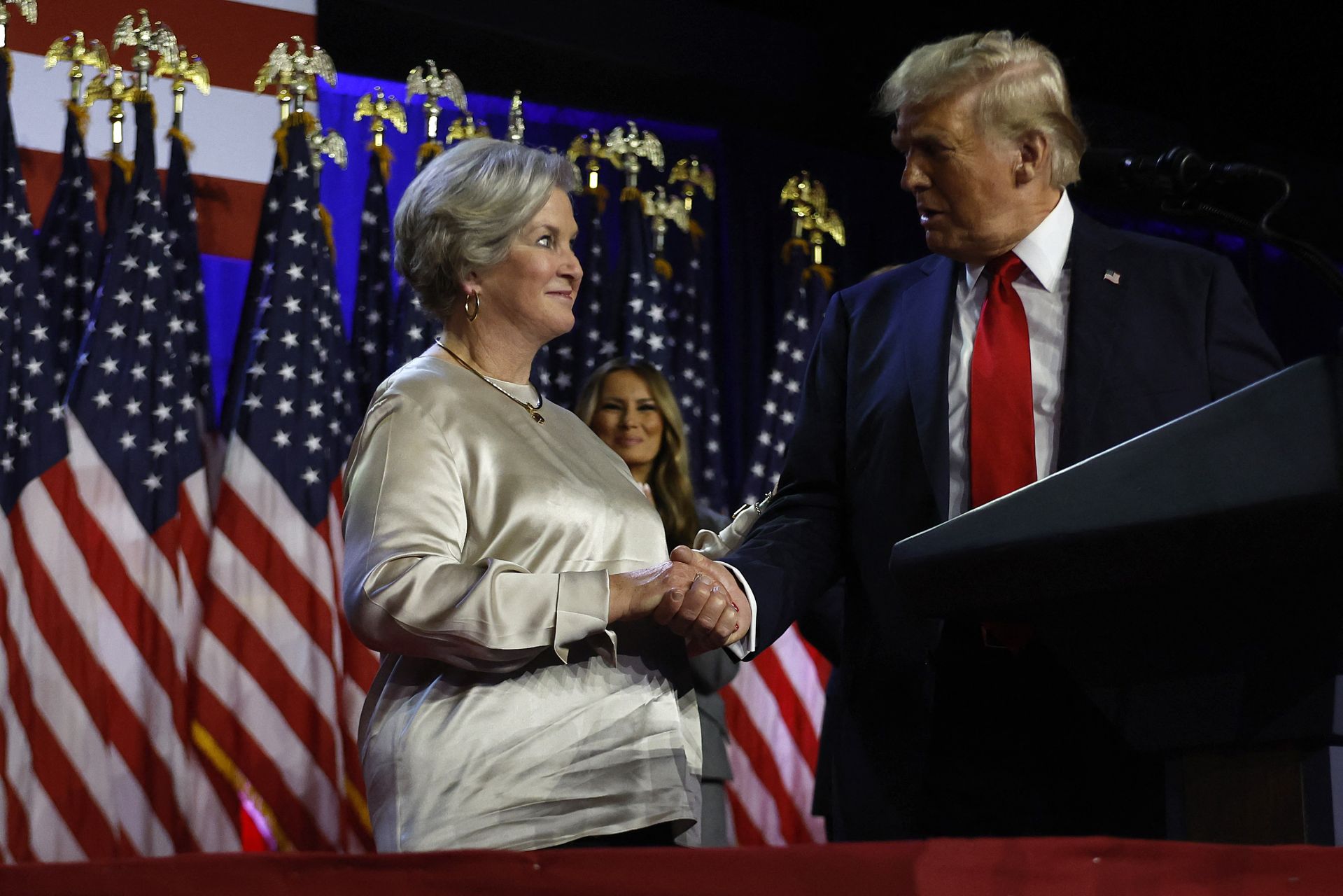 Trump makes first cabinet pick