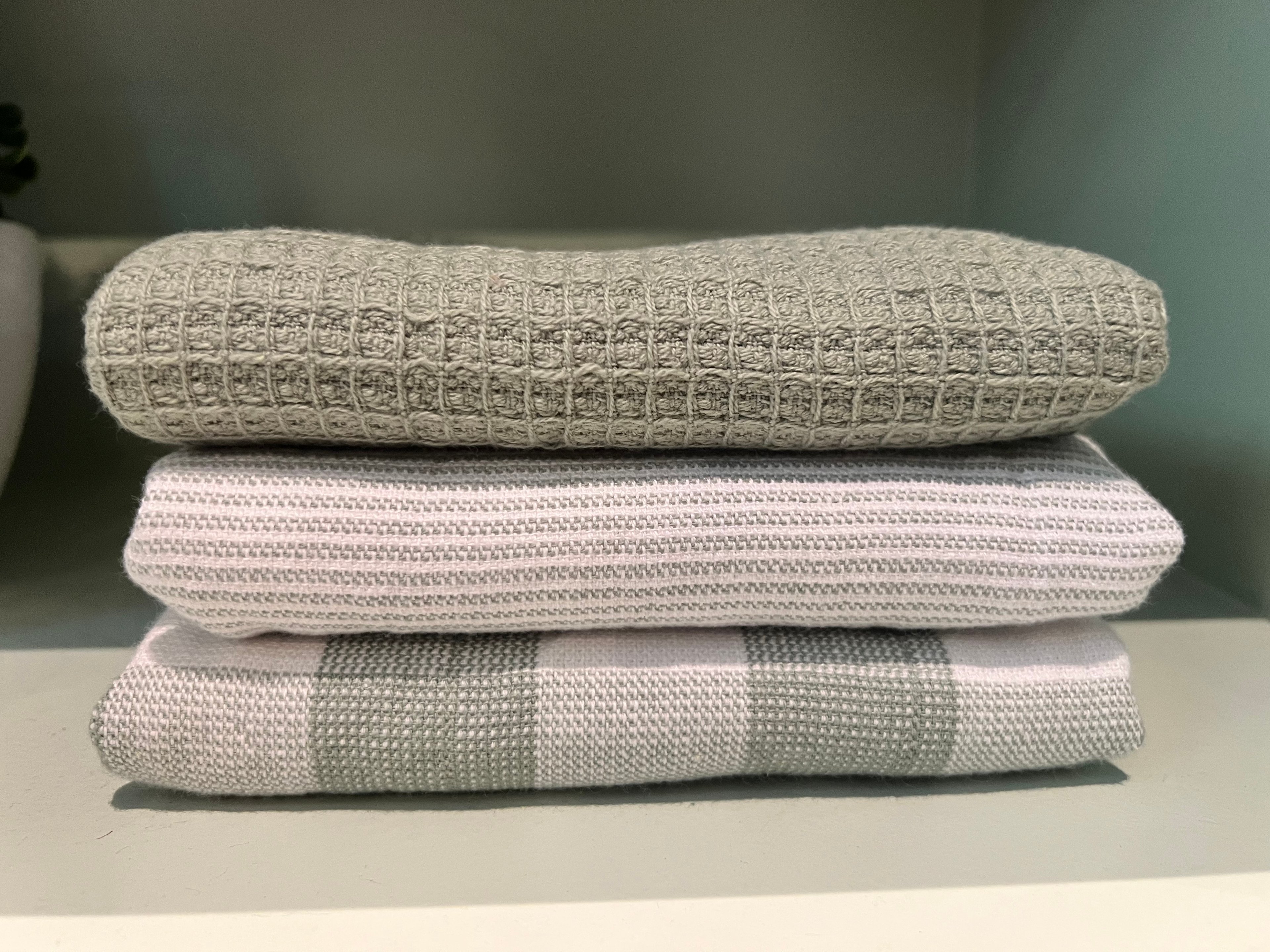 Linen sheets.