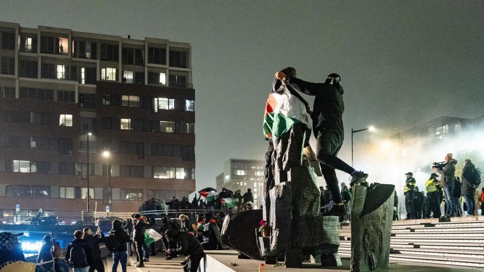 Attacked Israeli football supporters back home 