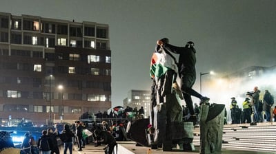 Attacked Israeli football supporters back home 
