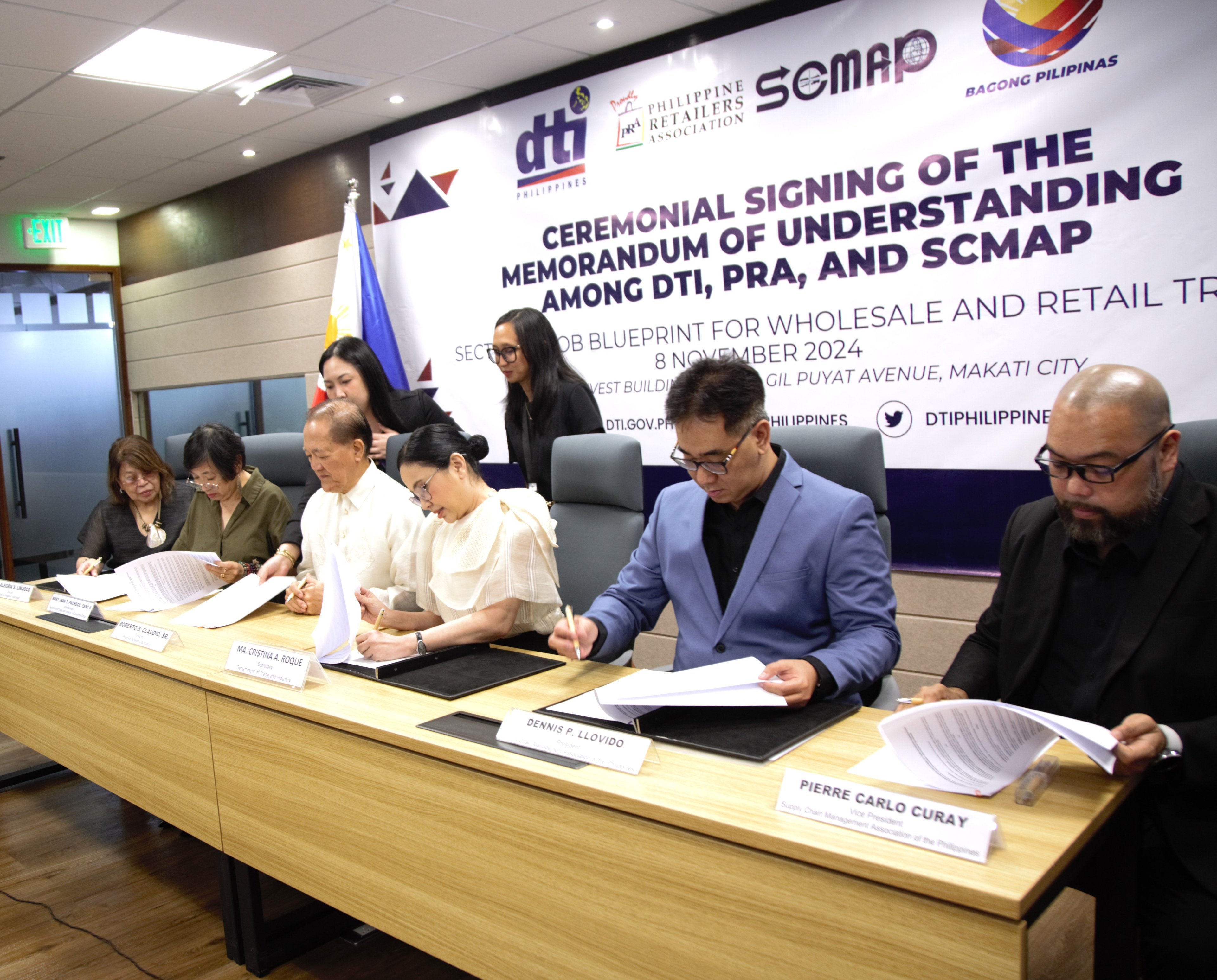 DTI strengthens job blueprint for retail, supply chain development