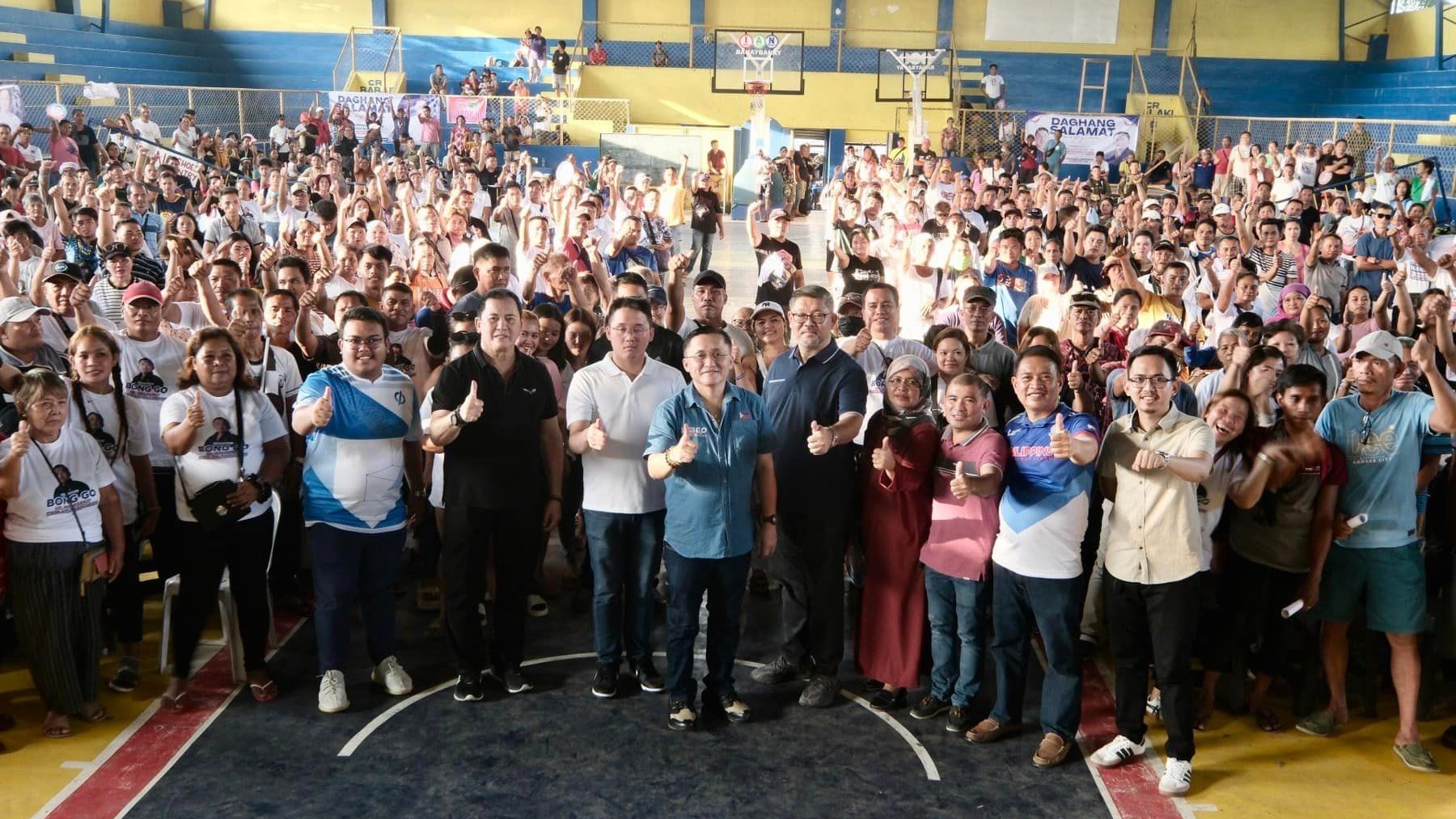 Bong Go champions rural livelihoods in Banaybanay, Davao Oriental, supports market vendors and daycare workers