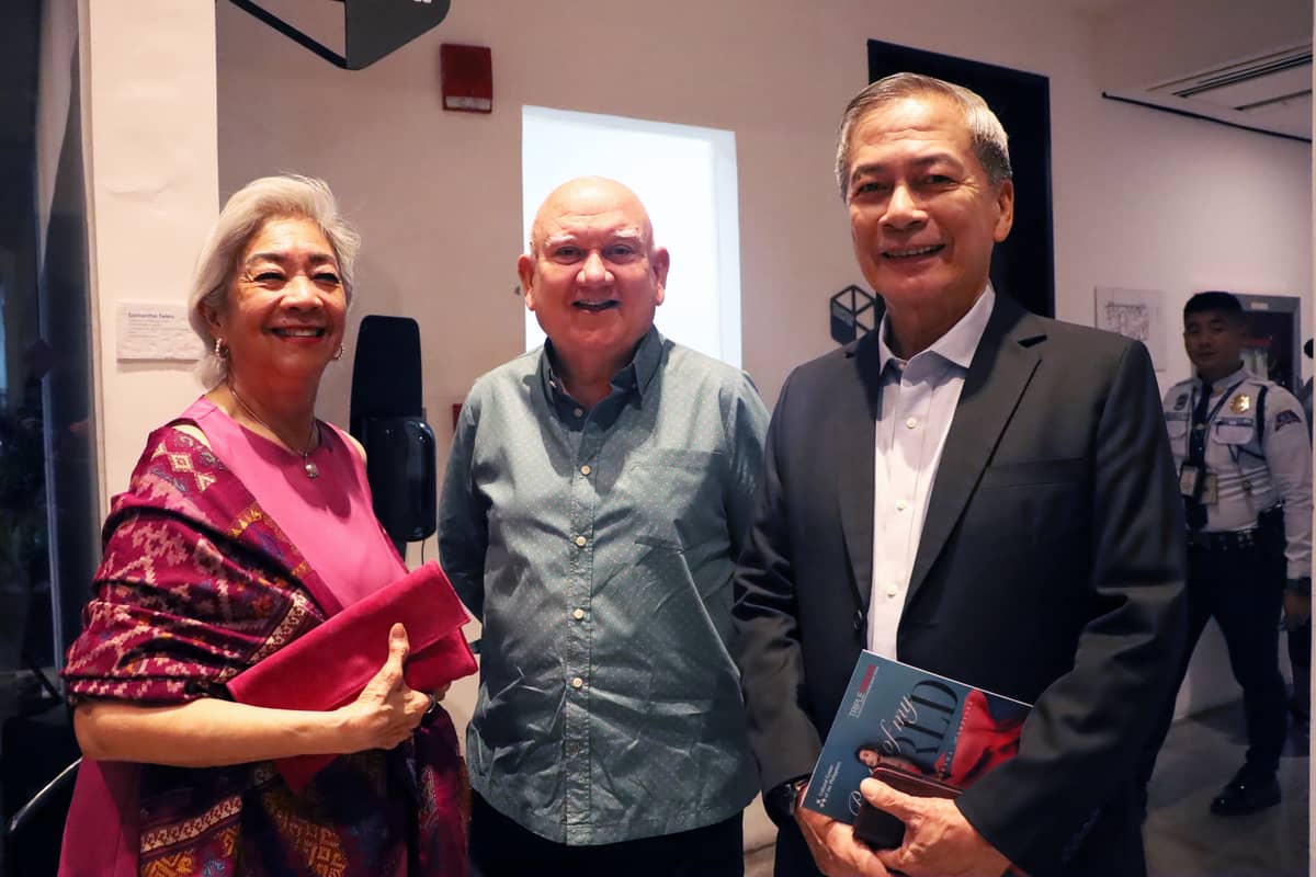 National Artist for Dance Alice Reyes, De La Salle-College of Saint Benilde consultant Edu Jarque, and SM Hotels and Conventions Corporation consultant Nes Jardin.