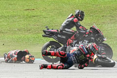 Miller ‘lucky to walk away’ from Sepang crash