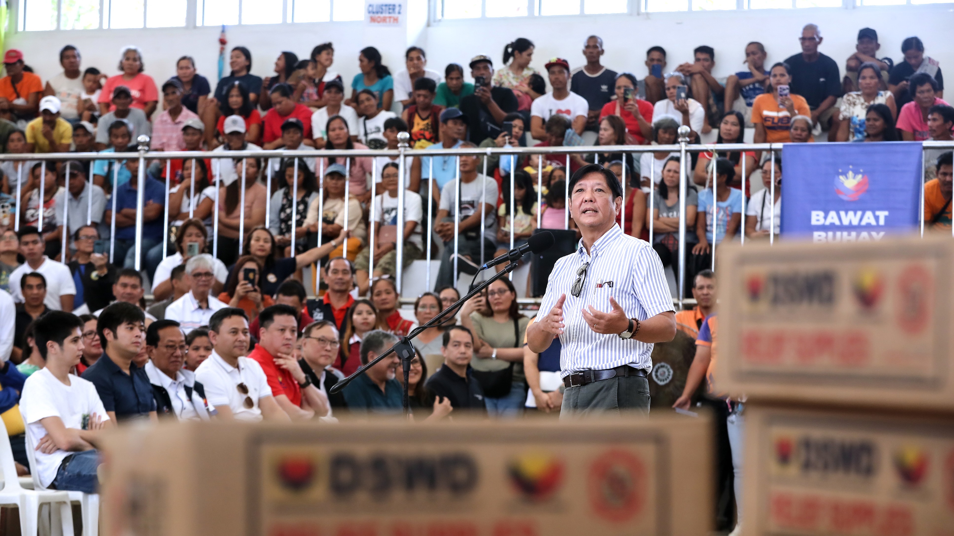 P750-M aid bound for storm-battered Bicol region amid successive typhoons

