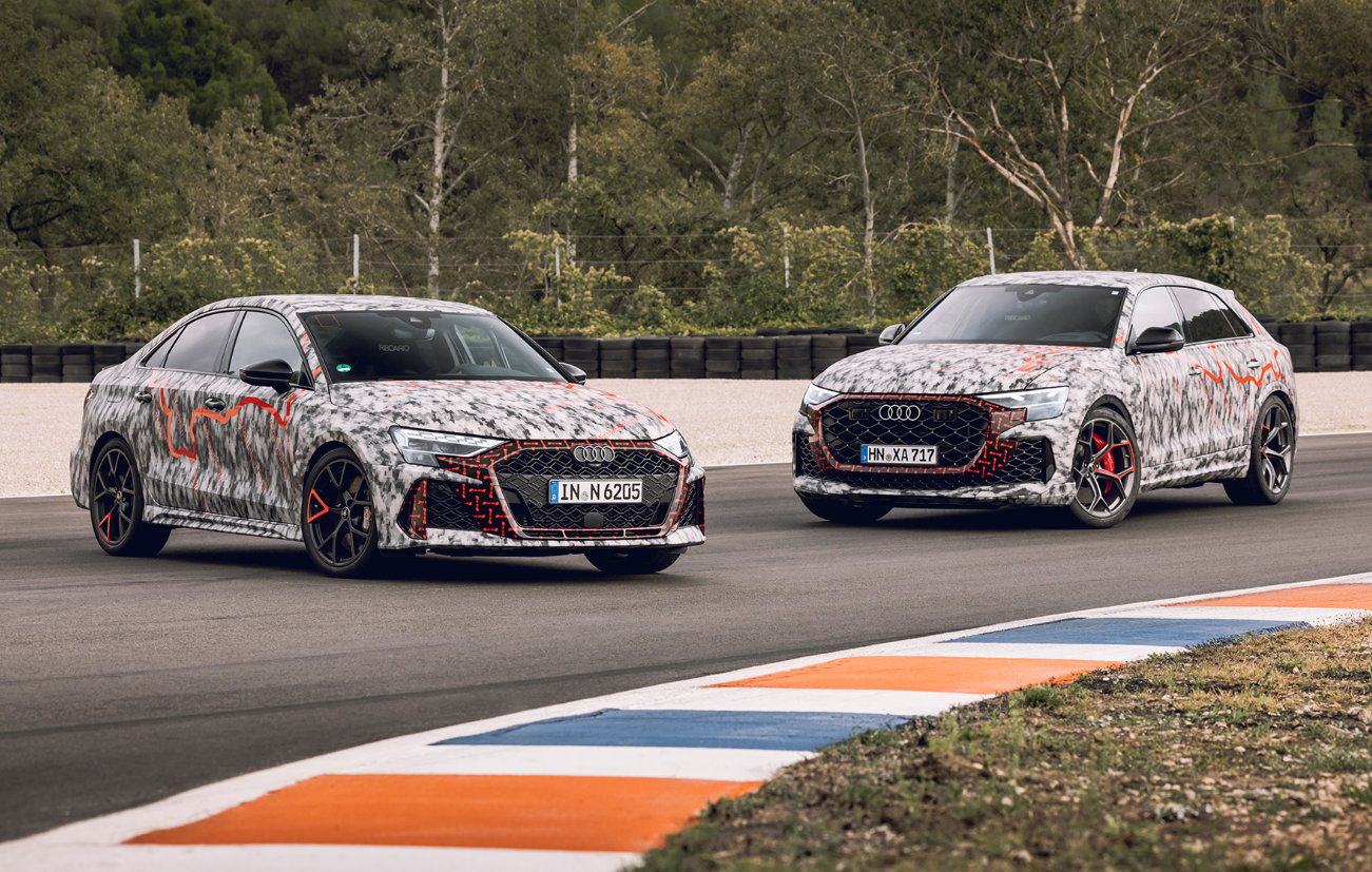 THE THRILL OF SPEED: Audi RS3, RS Q8 dominate lap records at Nurburgring