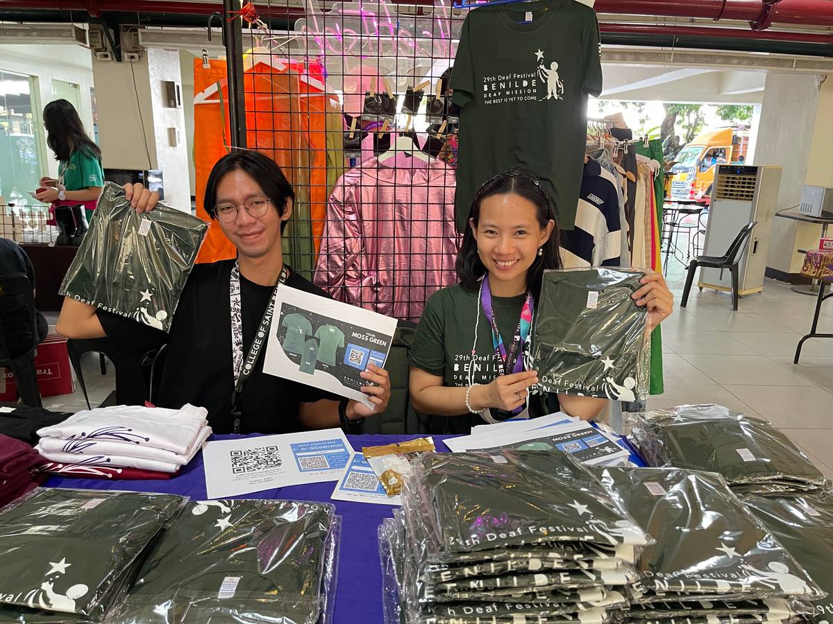 The Deaf Festival includes a bazaar.