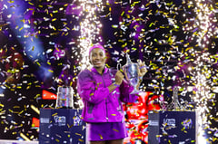 YOUNG QUEEN: Gauff rises as youngest player to rule WTA Finals