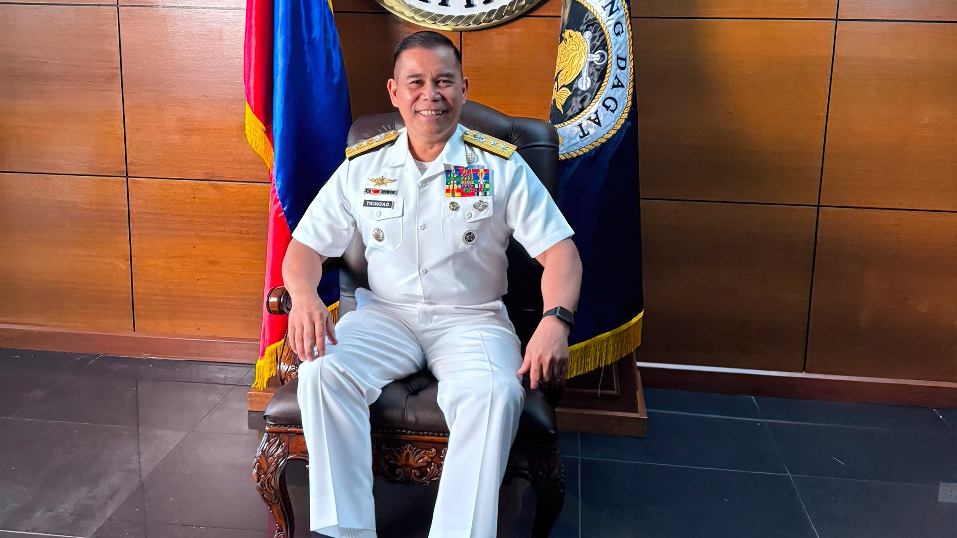 Bemedalled officer, ‘Original Hooyah’