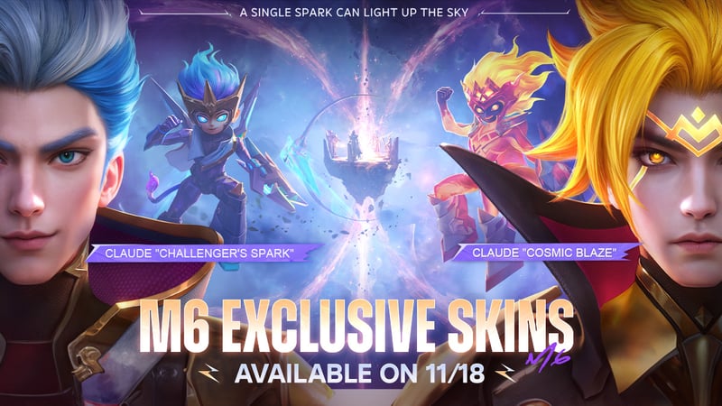 Claude banners M6 exclusive skin