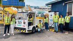 CEB deploys electric luggage tractors at NAIA terminals