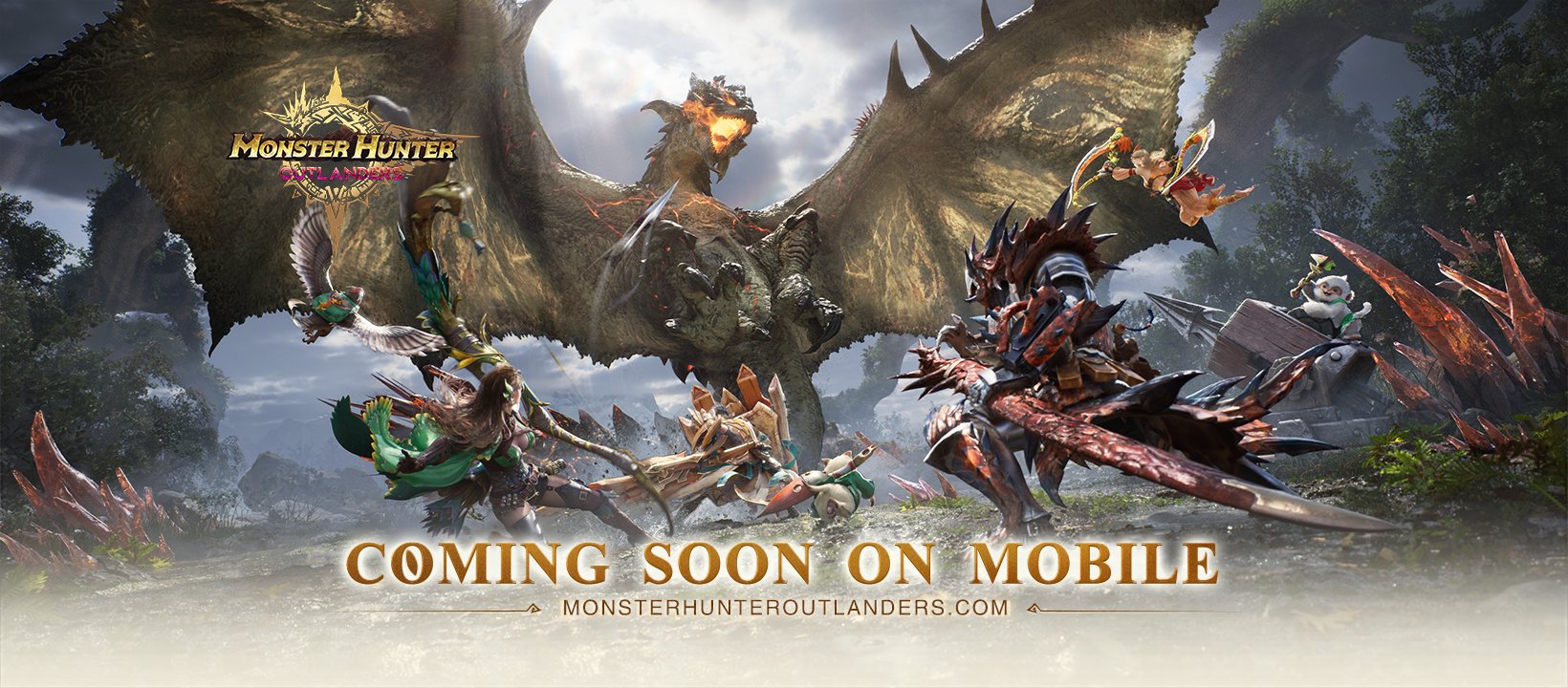Monster Hunter Outlanders announced for mobile