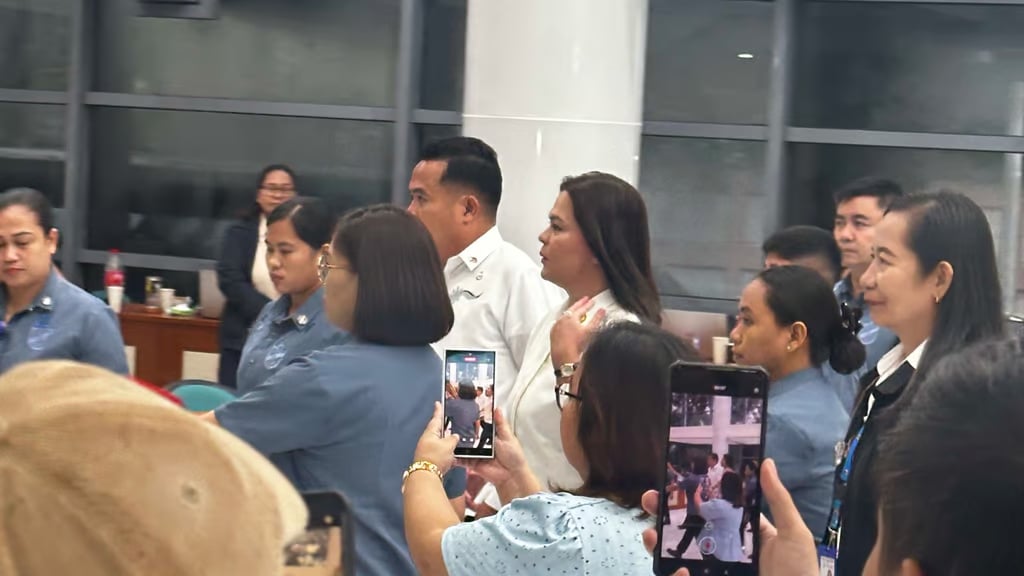 VP Sara graces Quadcomm inquiry