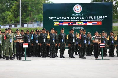 Phl Army graces 32nd ASEAN rifle meet in Tarlac