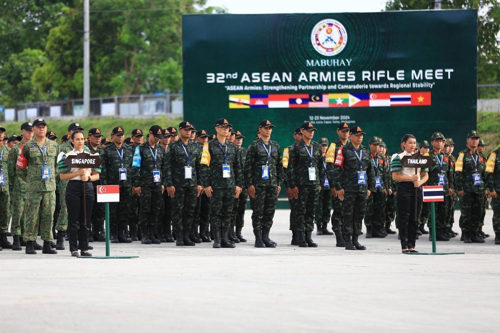 Phl Army graces 32nd ASEAN rifle meet in Tarlac