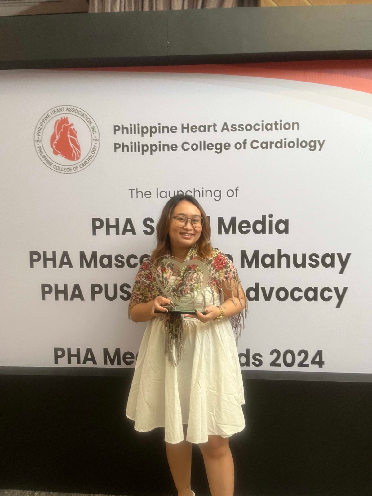 DAILY TRIBUNE Health beat reporter Gabriela Baron at 2024 PHA Media Awards