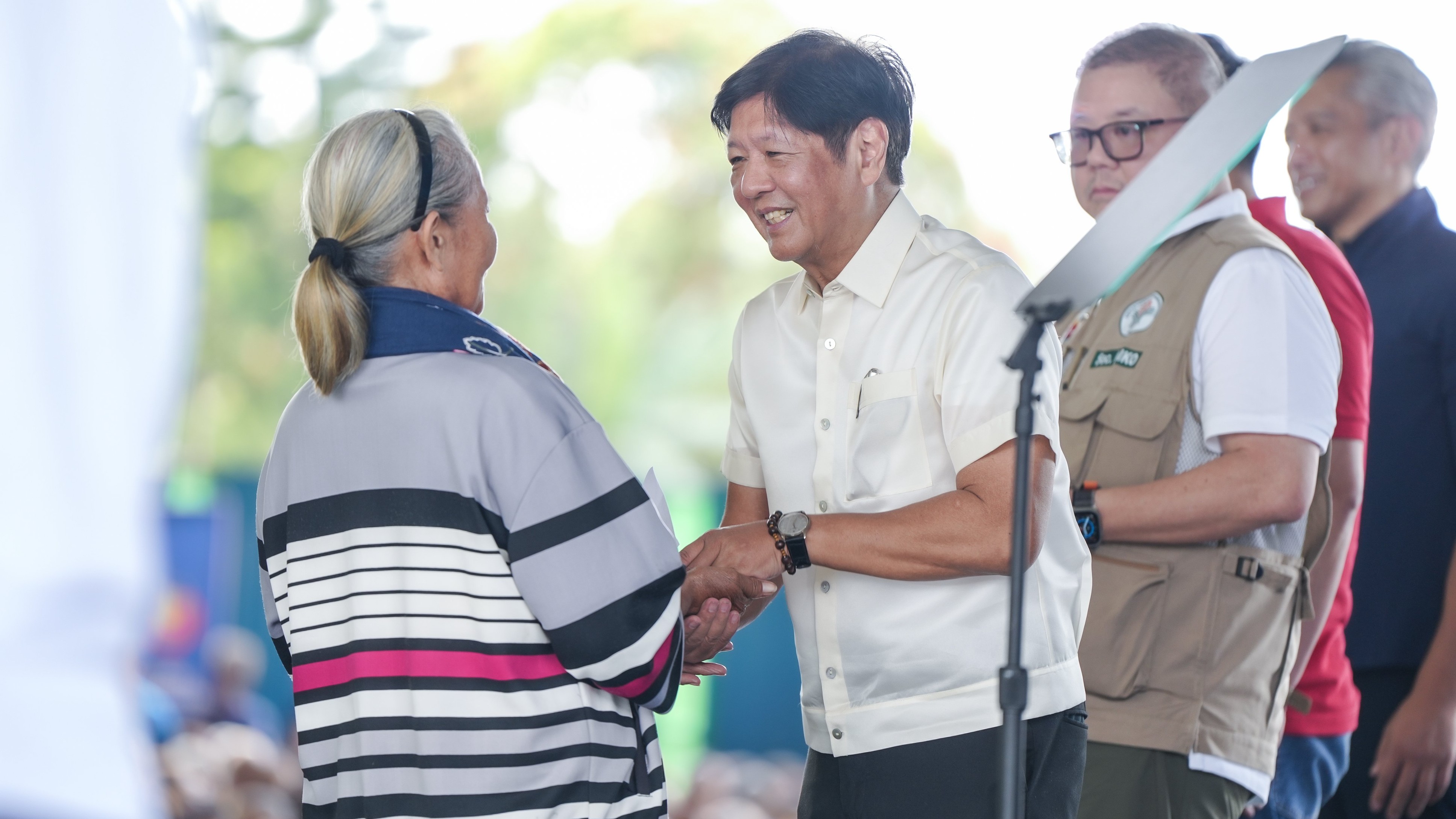 Marcos brings aid to typhoon-stricken Oriental Mindoro and Cavite