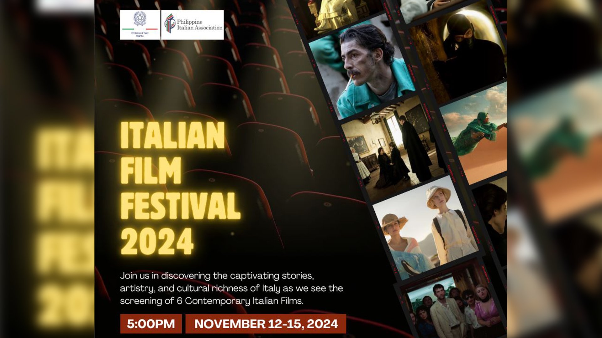 Evviva Il Cinema at Italian Film Festival 2024