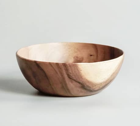 Bowl sleek acacia.
